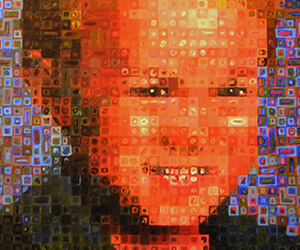 illustration - gestalt acrylic painting