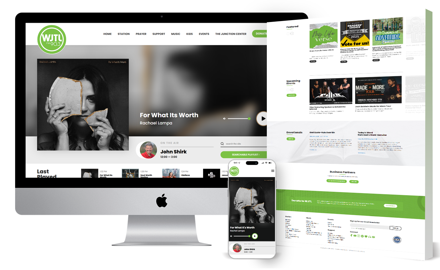 WJTL Site Design and Development