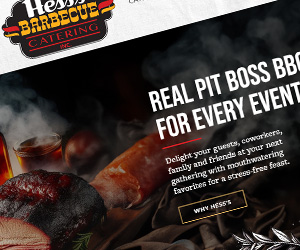 web website - hess bbq
