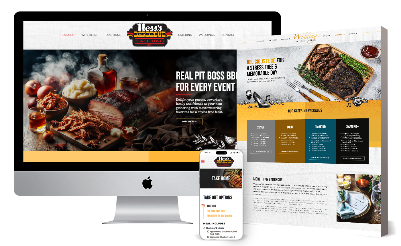 Hess BBQ Site Design and Development